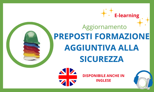 preposti aggiornamento inglese el